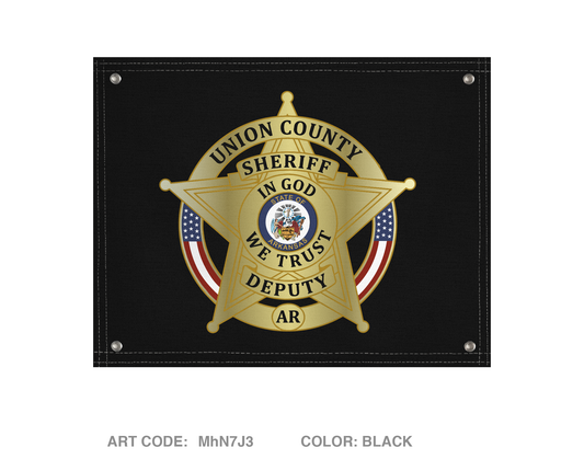 Union County Sheriff's Department Banner Flag - MhN7J3