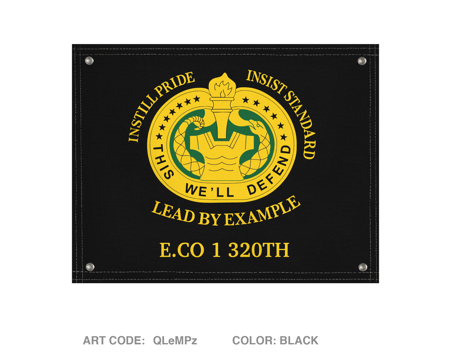 E 1-320 Banner Flag - QLeMPz