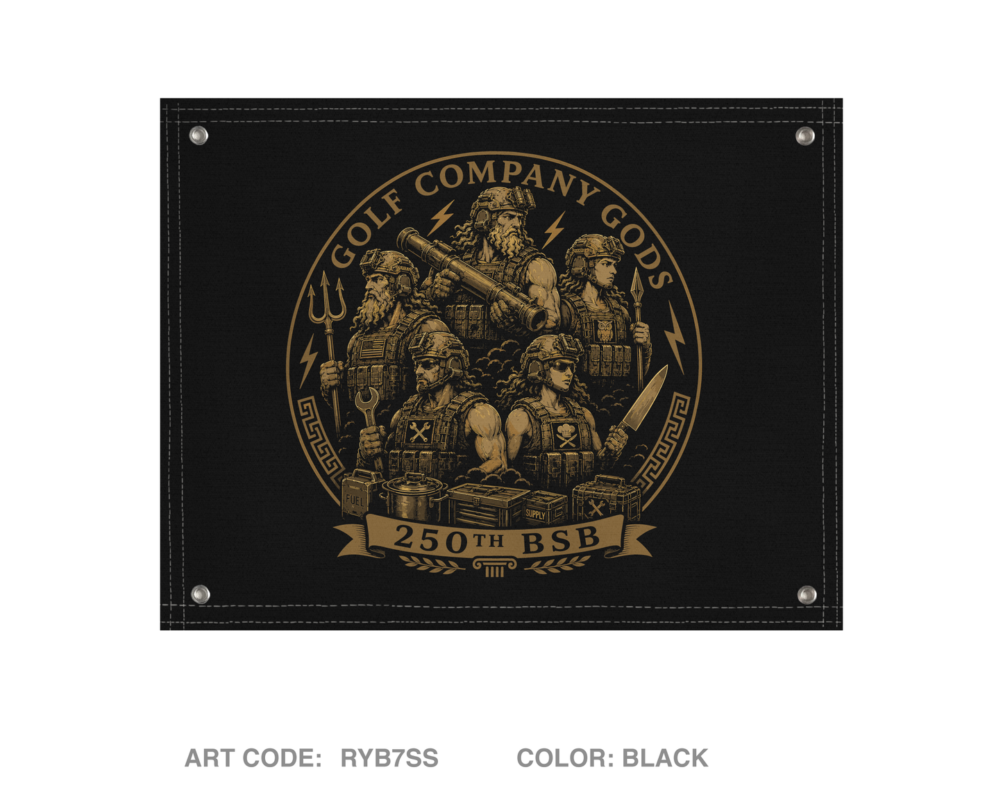 G CO Gods Banner Flag - RYB7SS