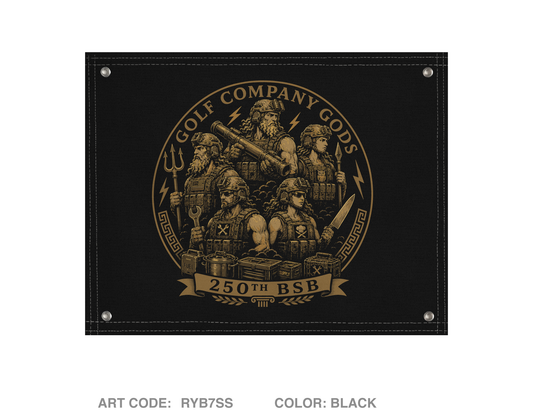 G CO Gods Banner Flag - RYB7SS