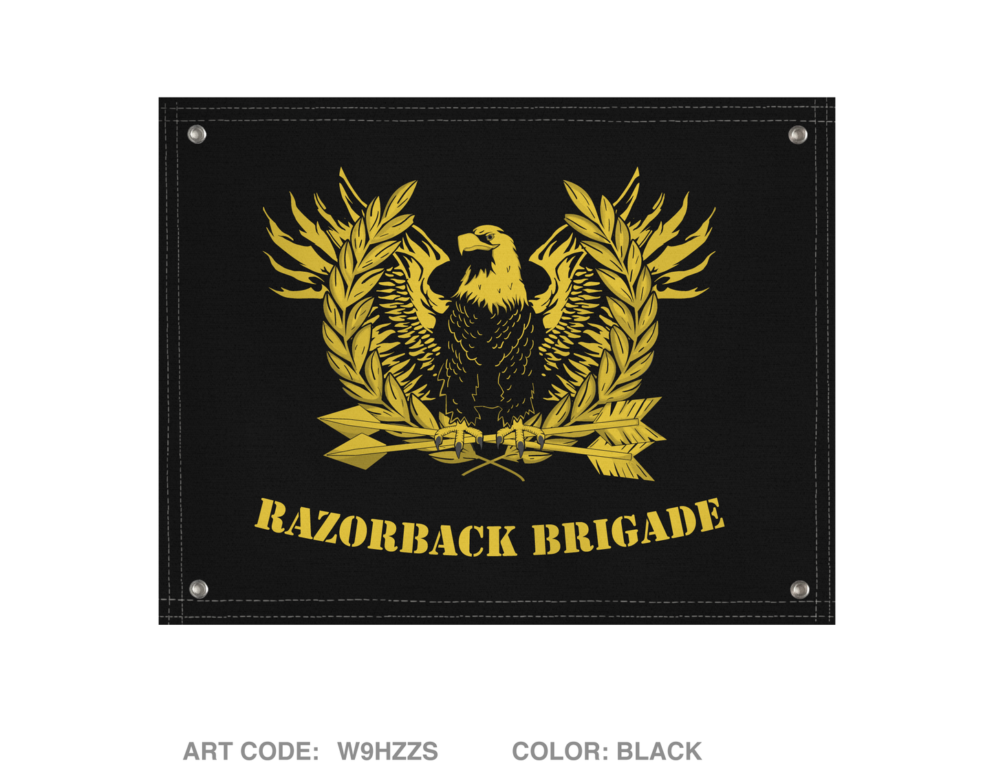 142 Warrants Banner Flag - W9HZZS