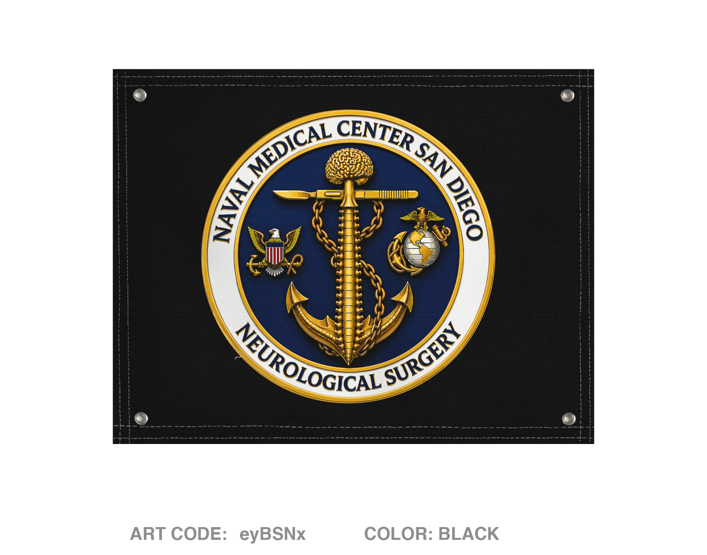 NMCSD Neurosurgery Banner Flag - eyBSNx
