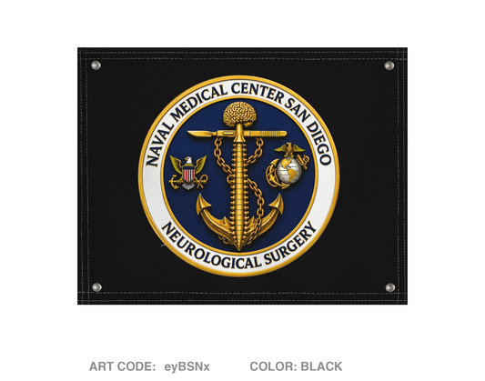 NMCSD Neurosurgery Banner Flag - eyBSNx