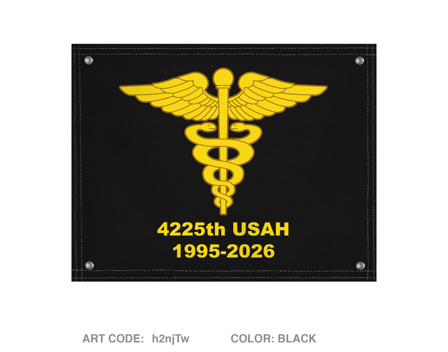 4225 USAH Banner Flag - h2njTw