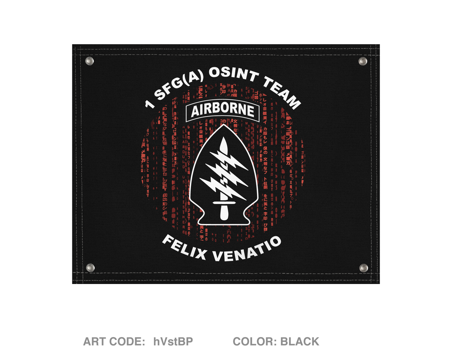 1st Special Forces Group Banner Flag - hVstBP