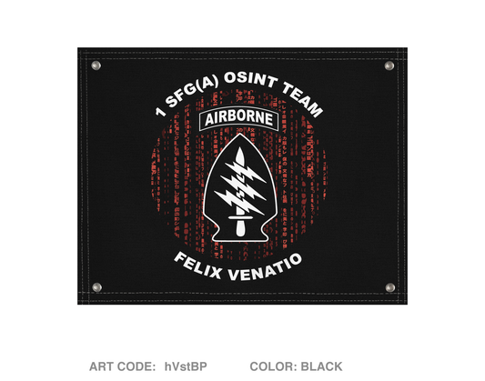 1st Special Forces Group Banner Flag - hVstBP