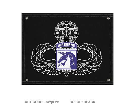 XVIII Airborne Corps OSJA Banner Flag - hWpEzx