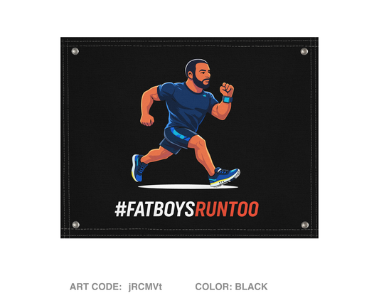 ##fatboysruntoo Banner Flag - jRCMVt