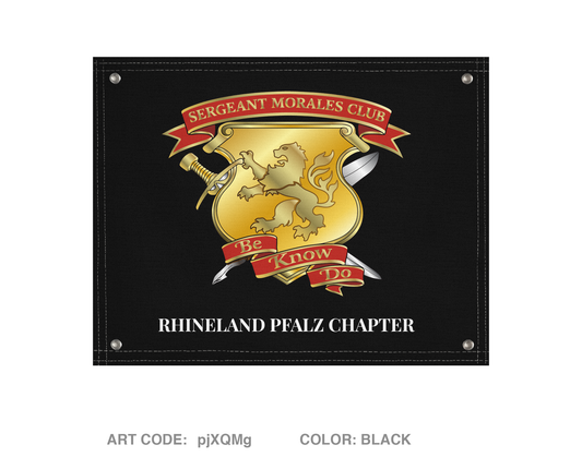 Sergeant Morales Club - Rhineland Pfalz Chapter Banner Flag - pjXQMg