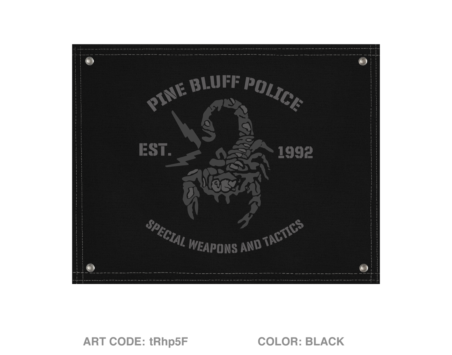 P.B.P.D. S.W.A.T. Banner Flag - tRhp5F