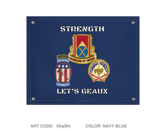 710 Light Support Battalion Banner Flag - X5ajWc