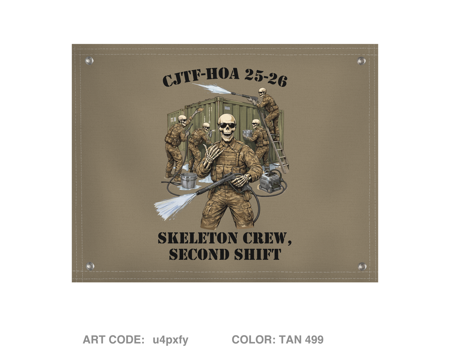 180th ESC Store 3 Banner Flag -  u4pxfy