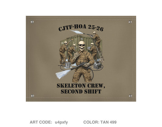 180th ESC Store 3 Banner Flag -  u4pxfy