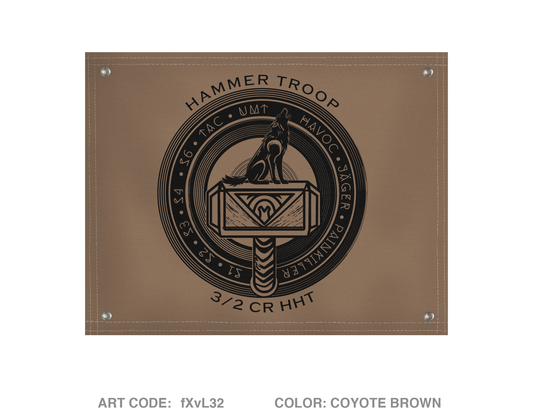 Hammer Troop, 3/2CR Banner Flag - fXvL32