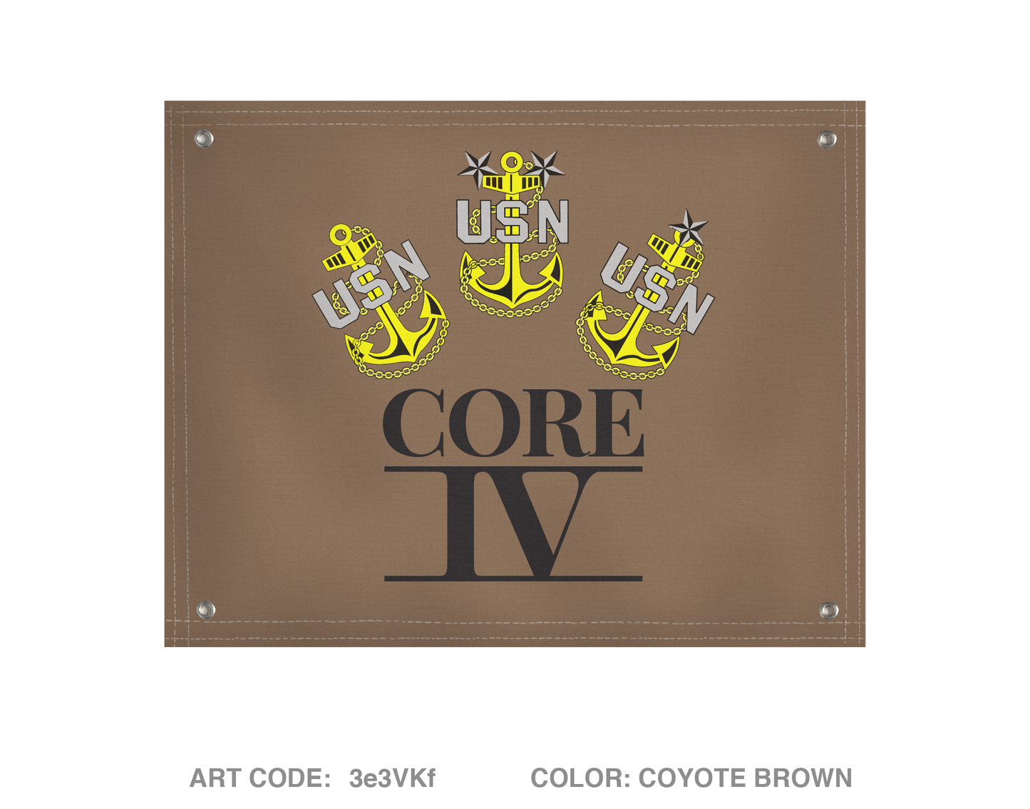 Core 4 Banner Flag - 3e3VKfE