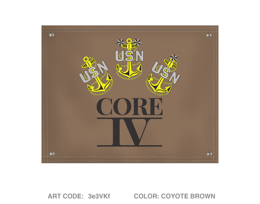Core 4 Banner Flag - 3e3VKfE