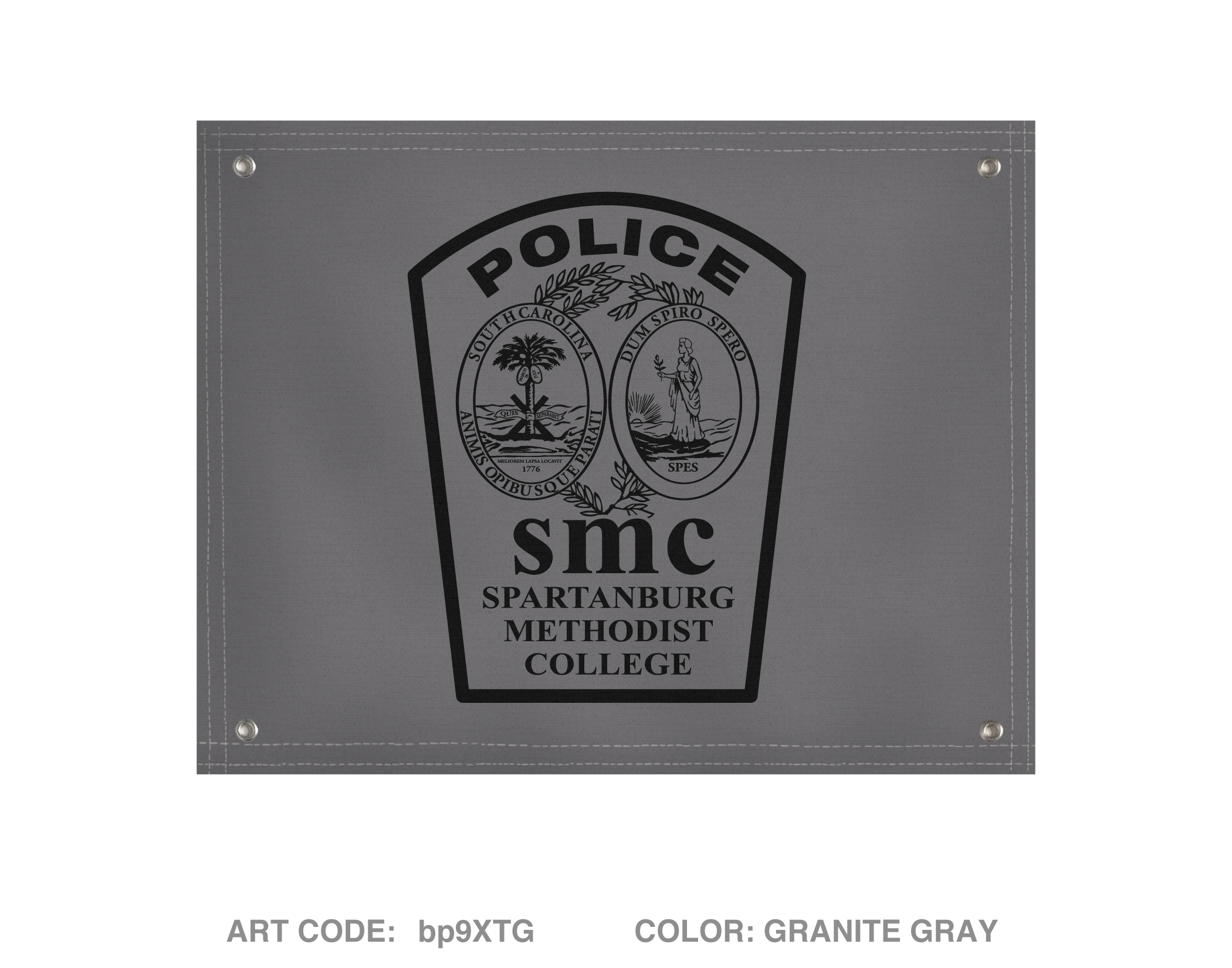 Spartanburg Methodist College Police Banner Flag - bp9XTG – Emblem Athletic