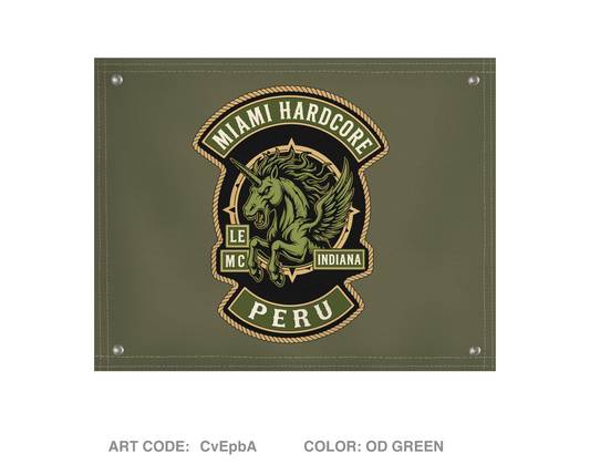 Miami Banner Flag - CvEpbA