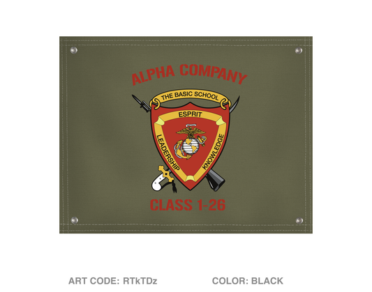 TBS A Co. 1-26 Banner Flag - RTkTDz