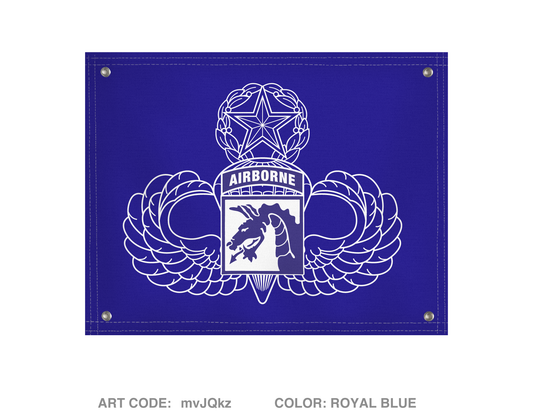 XVIII Airborne Corps OSJA Banner Flag - mvJQkz
