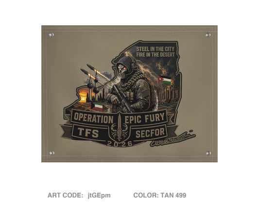 TFS 42ID SECFOR Banner Flag - jtGEpm