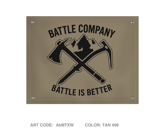 BCO 1-32IN Banner Flag - AkMTXW