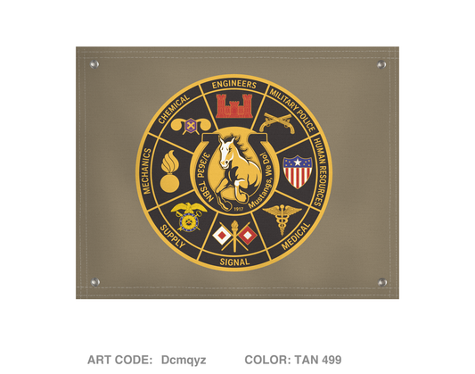3/363d TSBN Banner Flag - Dcmqyz