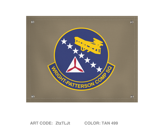Wright-Patterson Composite Squadron Banner Flag - ZtzTLJt