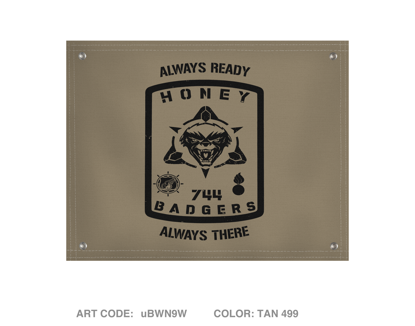 744 TH FSC Banner Flag - uBWN9W