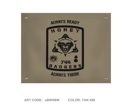 744 TH FSC Banner Flag - uBWN9W