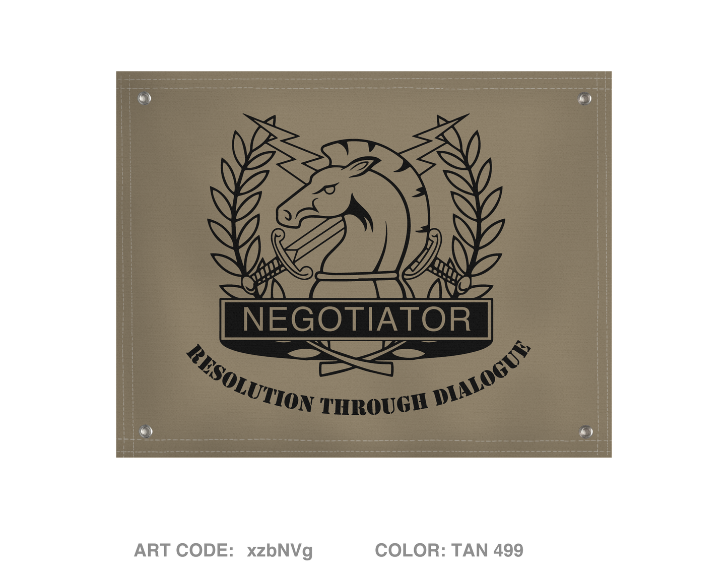 Sarasota County Hostage Negotiations Team Banner Flag - xzbNVg