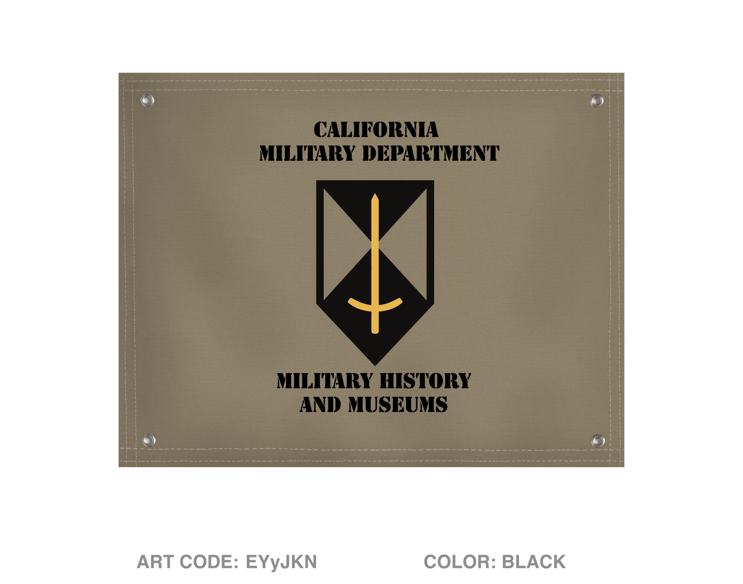 CMD Military History & Museum Fundraising Collection Banner Flag - EYyJKN