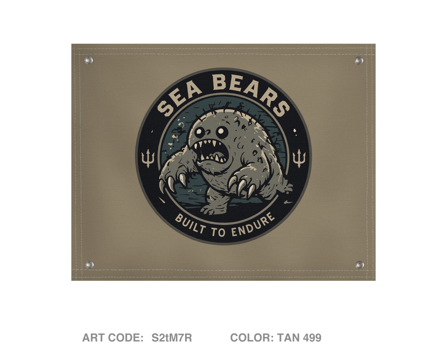 Sea Bears Banner Flag - S2tM7R