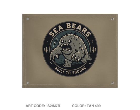 Sea Bears Banner Flag - S2tM7R