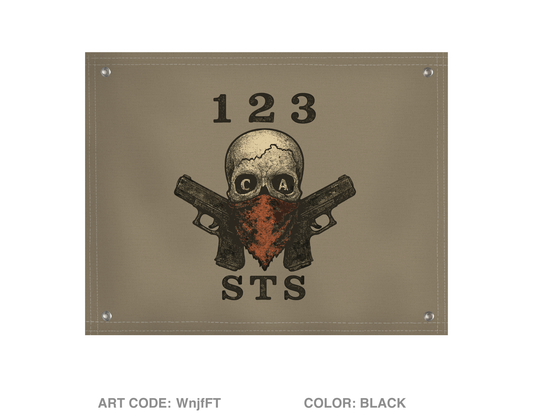 123 STS Banner Flag - WnjfFT