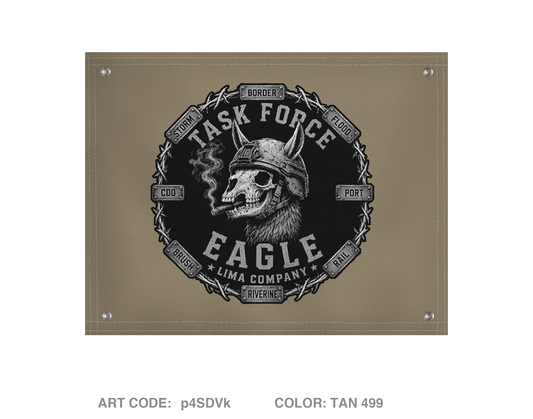 TF Eagle / Lima Company Banner Flag - p4SDVk
