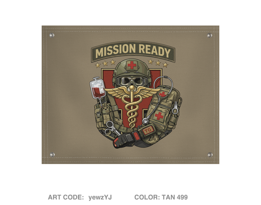Army Reserve Medical Management Center Banner Flag - yewzYJ