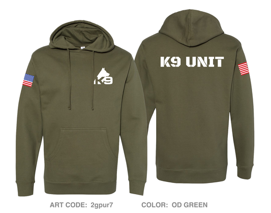 K9 Unit Store 1 Comfort Unisex Hooded Sweatshirt - 2gpur7