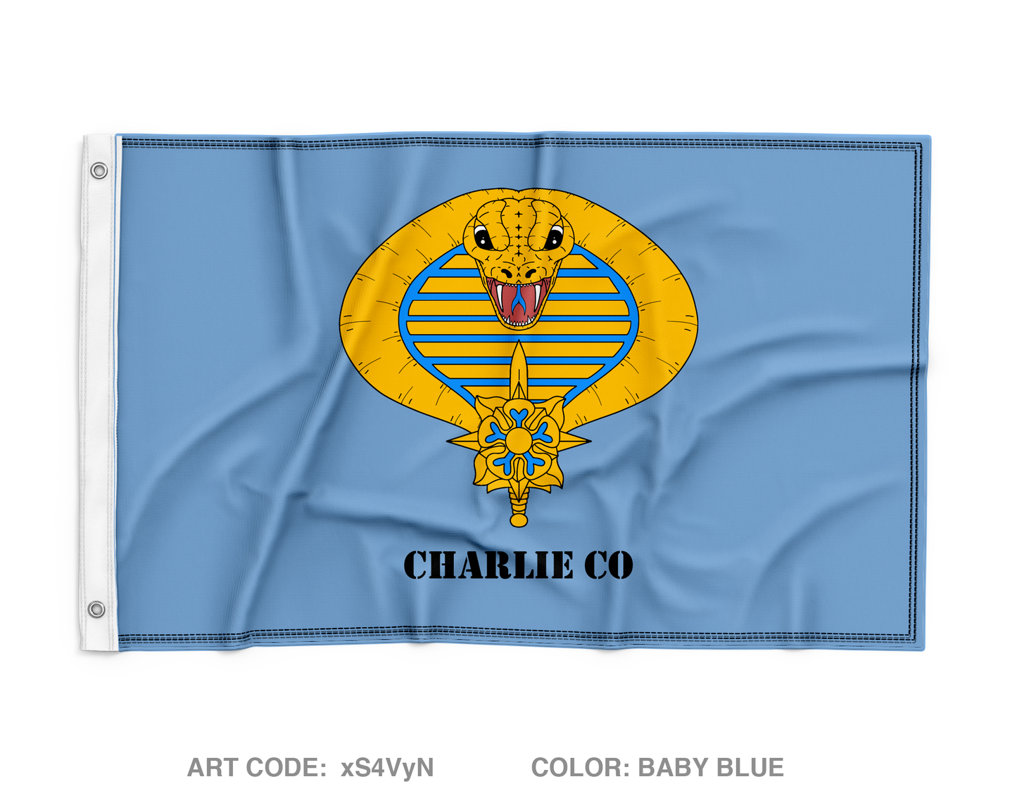 321st MIBN Wall Flag - xS4VyN