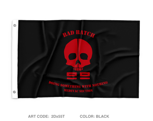 1 - 26 hhc 2nd but 101st airborne div Wall Flag - 2Dx55T