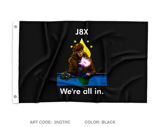 SOCAF J8X Wall Flag - 2hGTHC