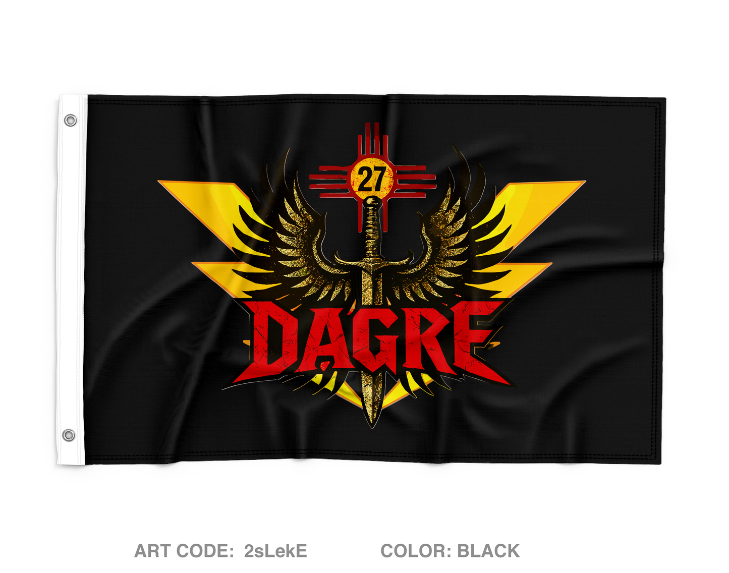 27 SOSS/DAGRE Wall Flag - 2sLekE