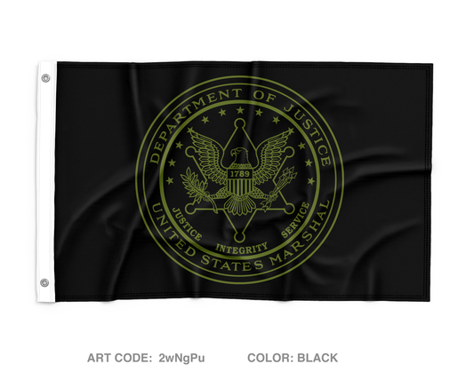 U.S. MARSHALS FUGITIVE TASK FORCE Wall Flag - 2wNgPu