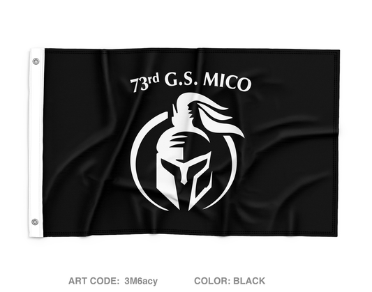 73rd General Support MICO Wall Flag - 3M6acy