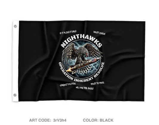 B 5-52 ADA 11th BDE Wall Flag - 3rV3h4