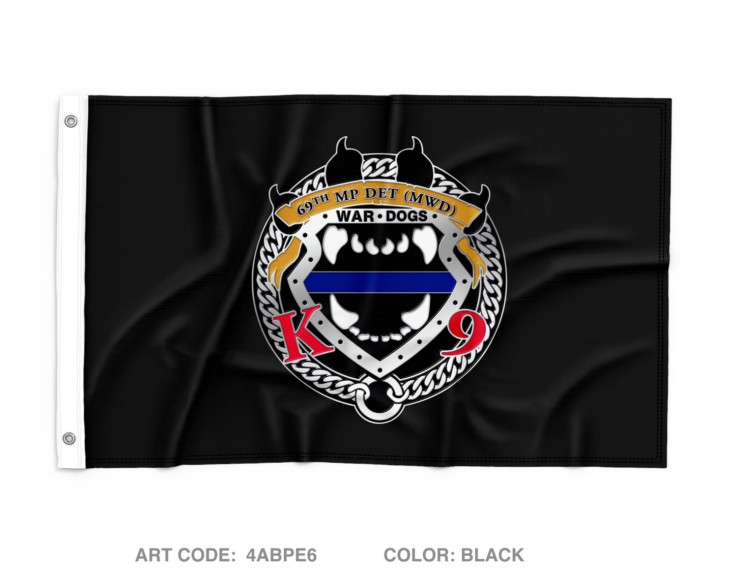 510th MP Wall Flag - 4ABPE6