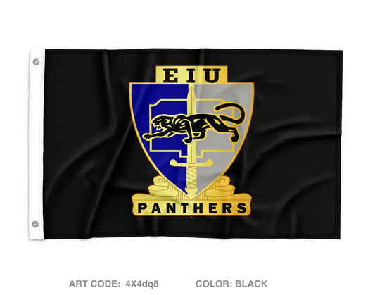 Panther Company Fundraising Collection Wall Flag - 4X4dq8