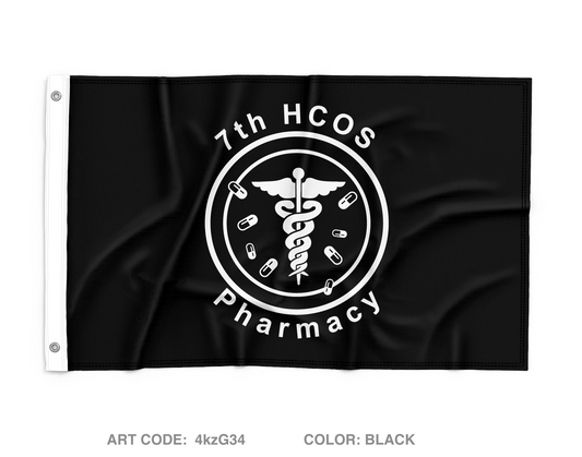 7 HCOS Pharmacy Wall Flag - 4kzG34