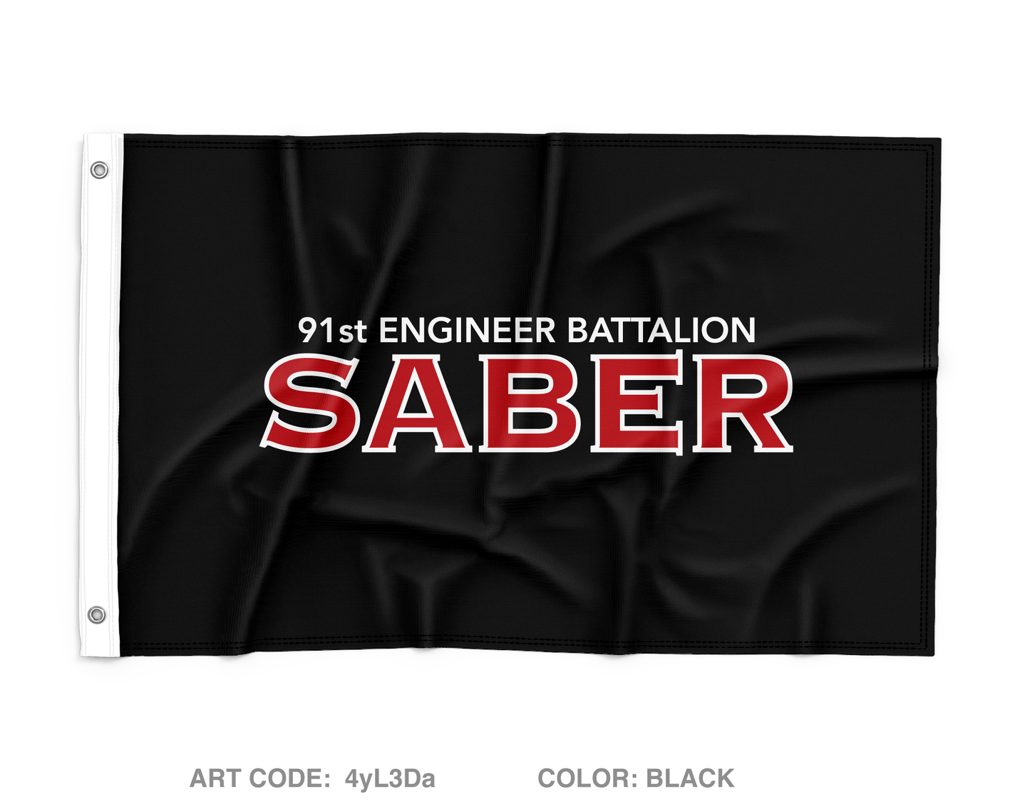 91st Engineer Battalion Store Juan Wall Flag - 4yL3Da