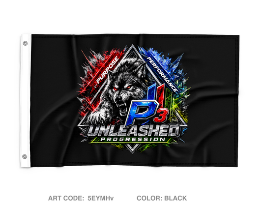 P3 Unleashed Wall Flag - 5EYMHv